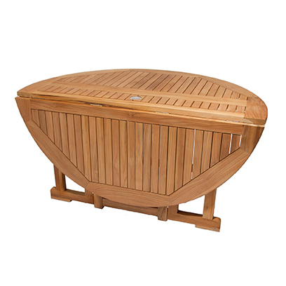 6' Drop Leaf Table - Round