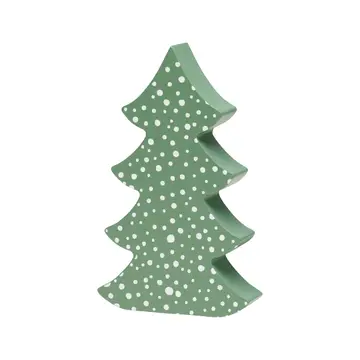 Green Dot Whimsical Christmas Tree