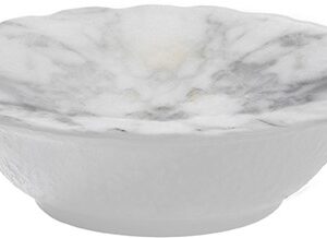 White Marble Dipping Bowl