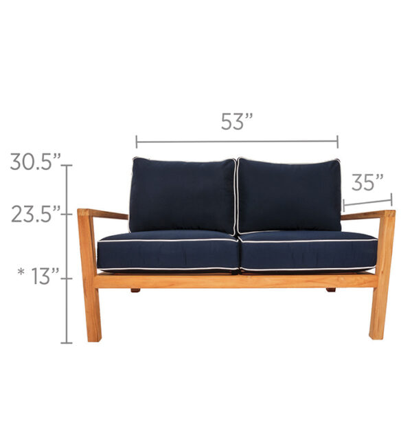 Coastal Love-Seat - Image 4