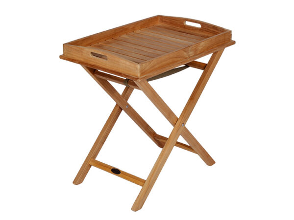 Teak Tray Stand